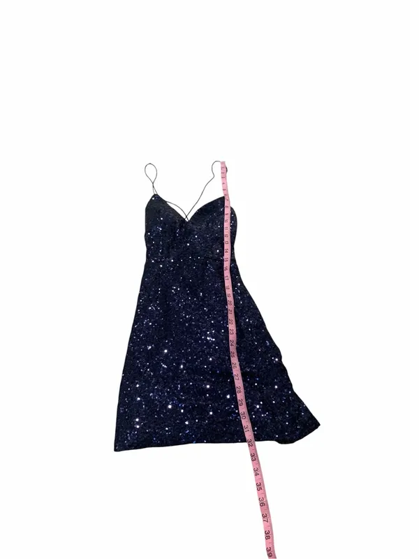 HELLO MOLLY strappy blue sequin dress - Image 3