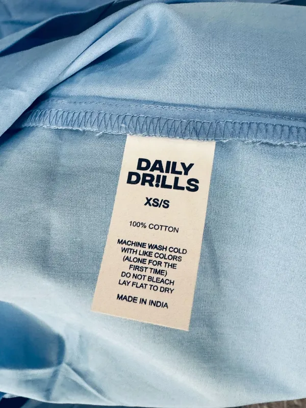 Daily Drills Poplin Resort Tie Top Malibu XS/S NWT - Image 6