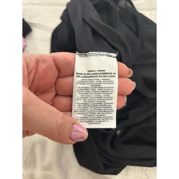 Nike Black Athletic Tank Top Sz L - Image 6