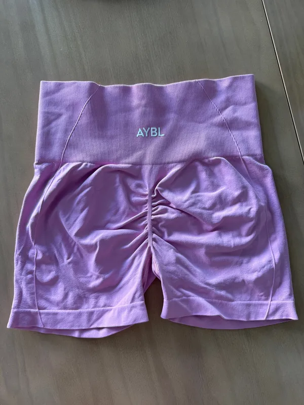 AYBL Empower Shorts Baby Pink - Image 5