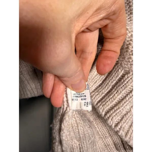 American Eagle Outfitters Fair‎ Isle Knit Sweater S Cottagecore Cabincore Ski - Image 6