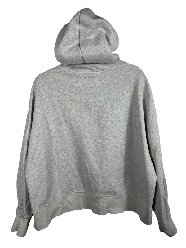 Abercrombie & Fitch‎ Soft A&F Max Essentials Hoodie Rooting For You Gray L/XL - Image 3