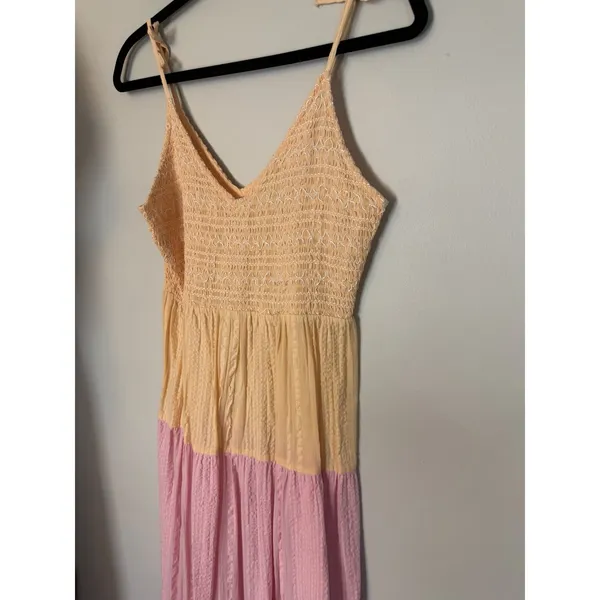 River Island River Island Shirred Midi Dress Sz Medium - Image 8