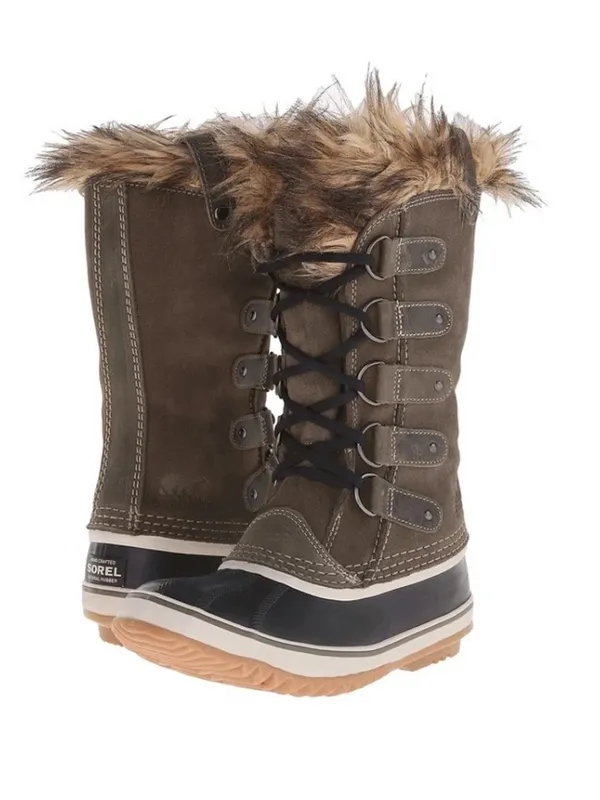 SOREL Women’s Joan Of Arctic Winter Boots Green and Black size 8 - Image 2