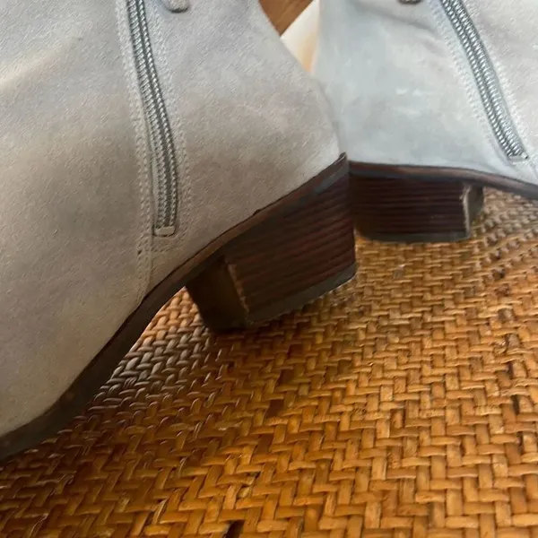 Cole Haan Wilette grey buckle strap ankle booties - Image 4