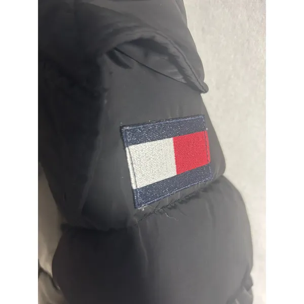 Tommy Hilfiger Women Black Puffer Jacket Quilted Zip Up Coat XS RN54163 CA57151 - Image 6