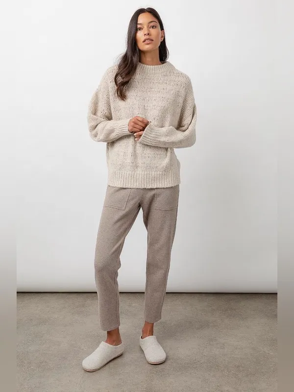 NWT Rails Reagan Chunky Sweater in Oat Small - Image 3