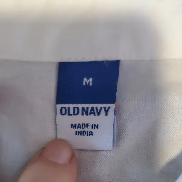 Old Navy White Shirt Dress - Image 2