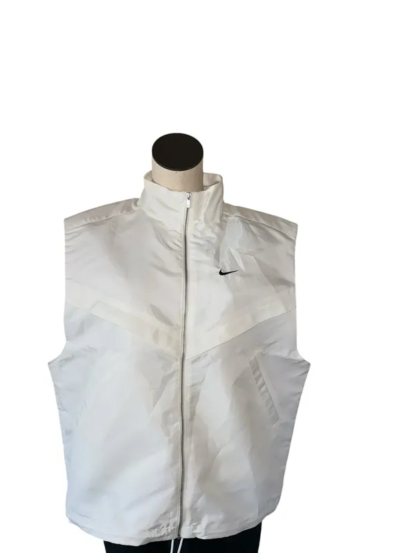 NWT Nike SZ M Sportswear Windrunner Women's Shine Vest HV2472 - Image 11