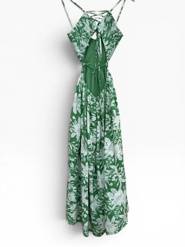 American Eagle Sunset Smocked Sundress - Image 8