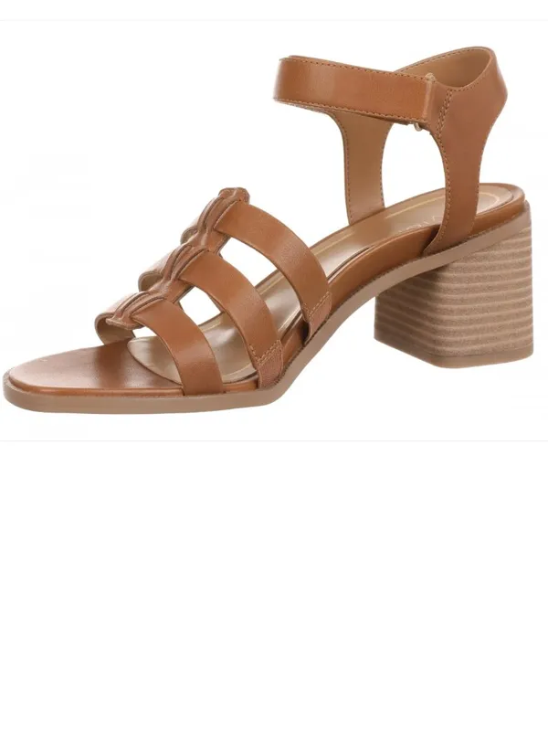 NEW $150 Vionic Maisy Ankle Strap Sandal 12 M, TAN TMB LEATHER - Image 5