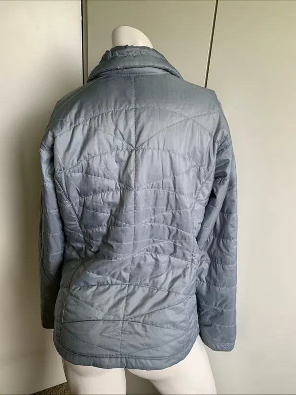 Columbia Omni-Heat gray women’s medium quilted puffer jacket - Image 6