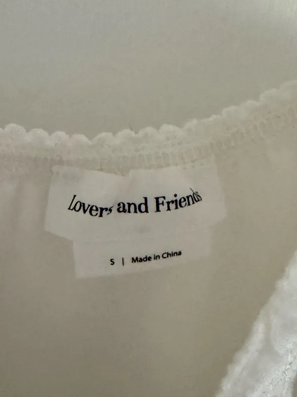 Lovers + Friends Mini Slip Dress White - Image 6