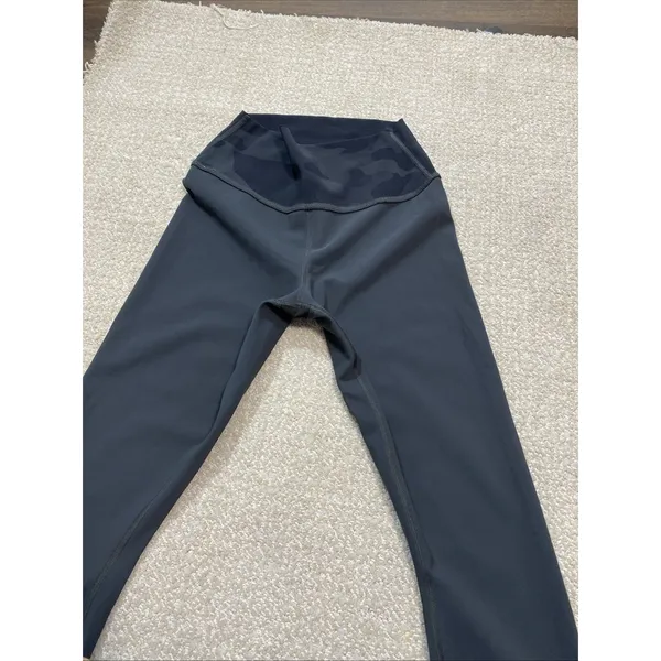 Alo Yoga High Waist Camo Vapor Leggings Black Camouflage Size S - Image 11