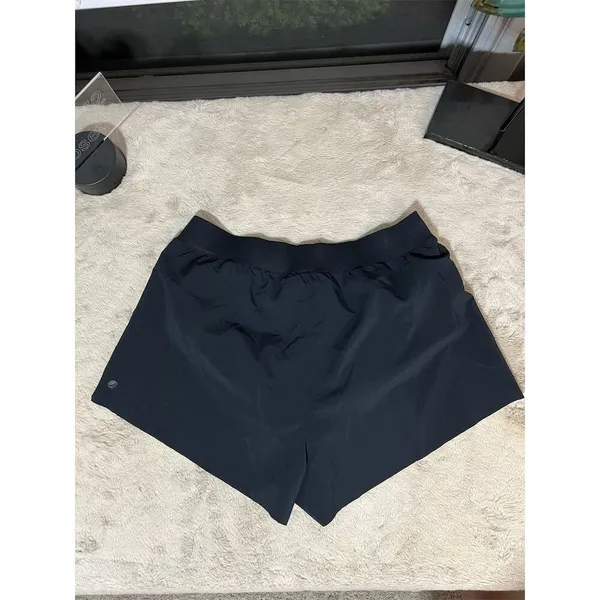 CRZ YOGA Women's Black Sport Shorts Size M Activewear Lightweight - Image 2