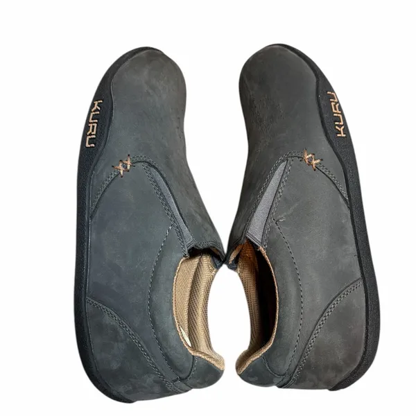KURU KIVI Women’s Gray Suede‎ Leather Slip On Shoes 10.5 Wide - Image 4