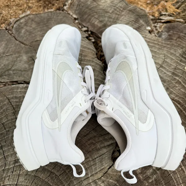 Nike Downshifter 12 Road Running Shoes White/Platinum DD9294-100 Women’s - Image 4