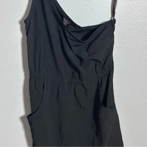 G by Guess‎ Women Black One Shoulder Mini Dress size XS - Image 4