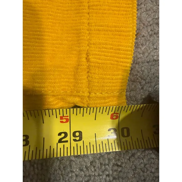 J.Crew Factory Matchstick Corduroy Pants Mustard Yellow 24S Style 17397 NWT - Image 10