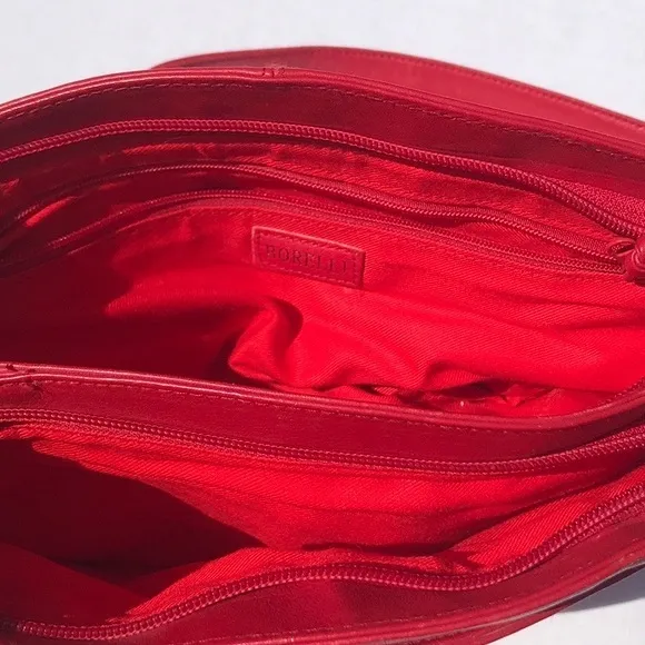 Borelli Genuine Leather Red‎ Bag Red - Image 12