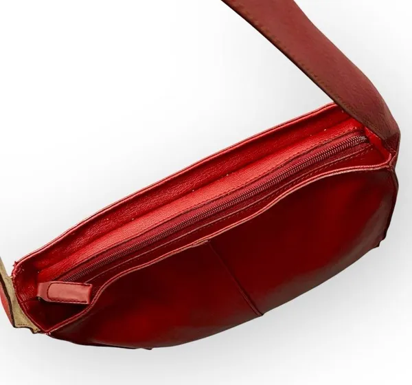 Vintage Mondani New York Red Purse - Image 5