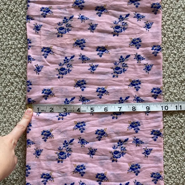 Natural Life NEW Boho Bandeau Full Length Pink Flower Pattern One Size NWOT - Image 6