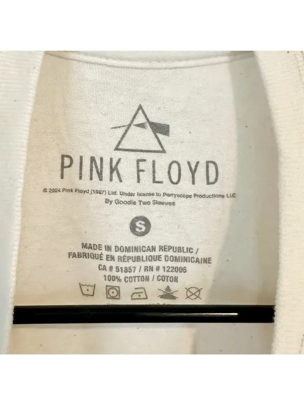 NEW Pink Floyd UFO Raw Hem Short Sleeve T-Shirt - Size: Small - Image 2