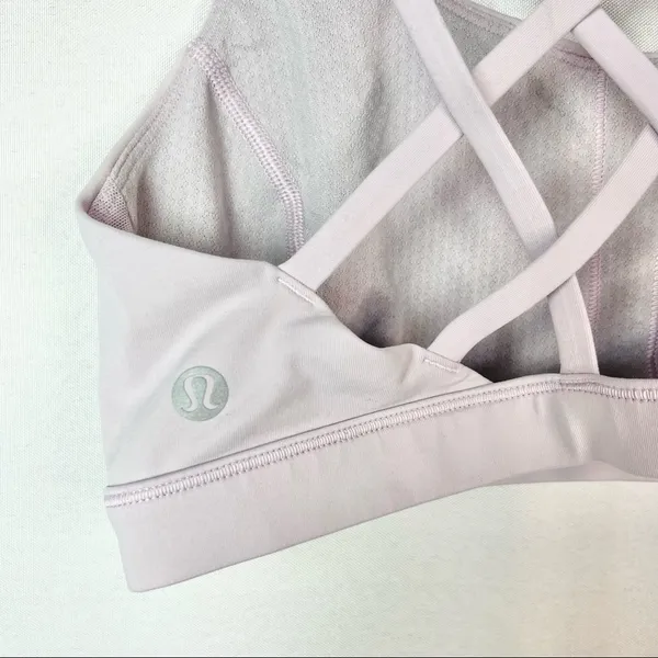 Lululemon Free‎ to Be Serene Sports Bra Pink Bliss 6 - Image 5