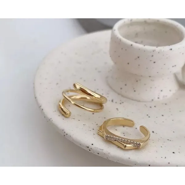 *NEW Coil‎ Ring Gold Plated Sterling Silver - Image 6
