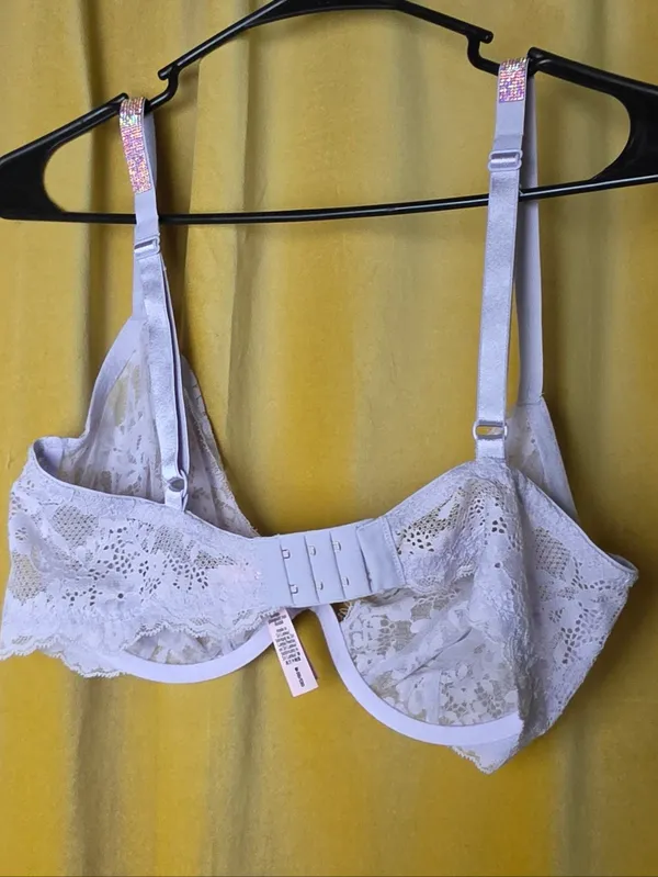 victoria's secret twinkle lace monowire Bra- Lavender - Image 8