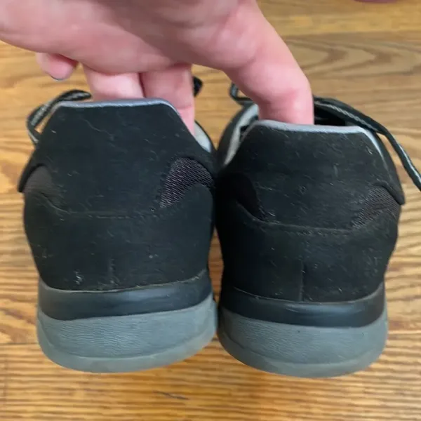 Clarks Cloudstepper Lace Up‎ Ombre Sneakers size 8M Black - Image 6