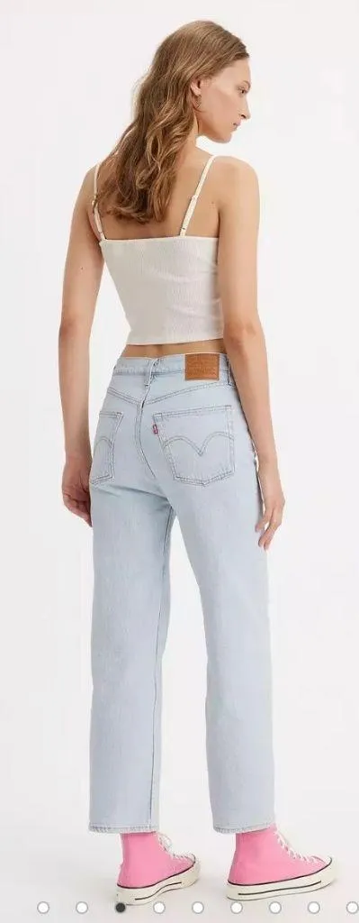 Levi’s Ribcage Straight Ankle Jeans - Image 2