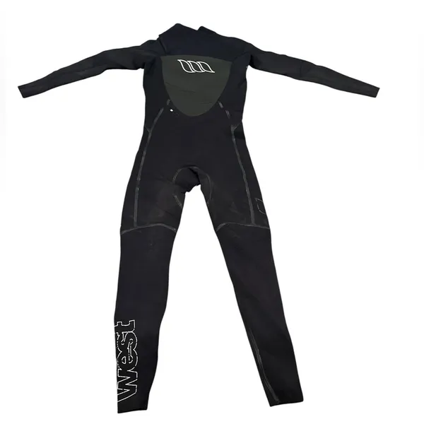 West Surfing Products Unisex Black Full-Body Wetsuit - Image 3