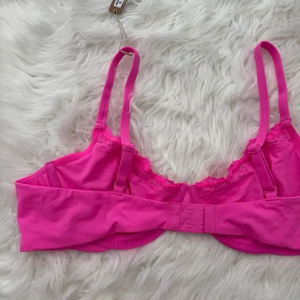 Skims Fits Everybody Lace Underwire Bra Taffy Size 44A - Image 5