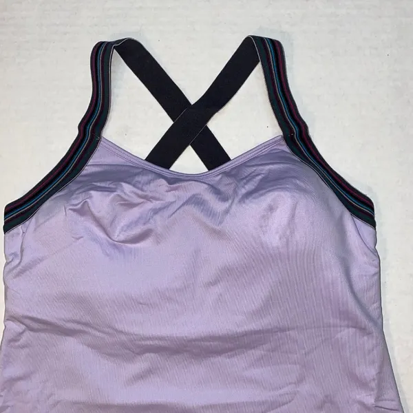 Hind Purple Lavender Motion Sensor Shelf Bra Tank Top (10326-LAV) Womens M NWT - Image 3