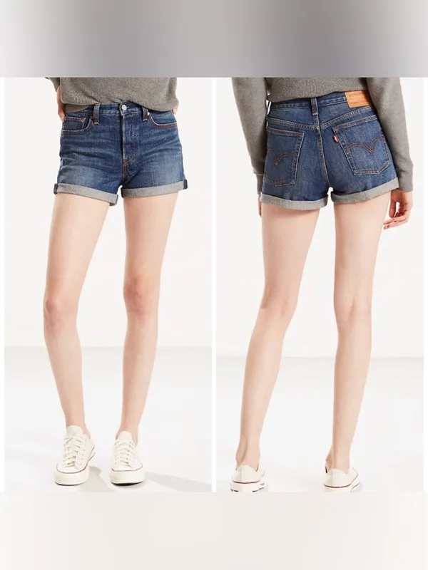 Levi’s Denim WEDGIE SHORTS - Image 2