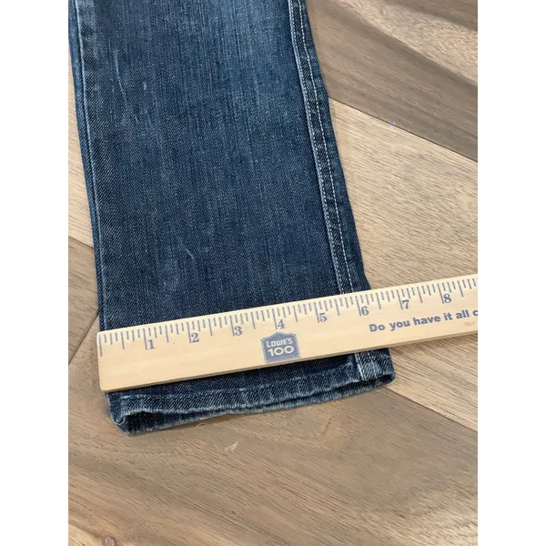 7 For All Mankind The Kate Straight‑Leg Jeans Size Dark Wash Made in USA - Image 9