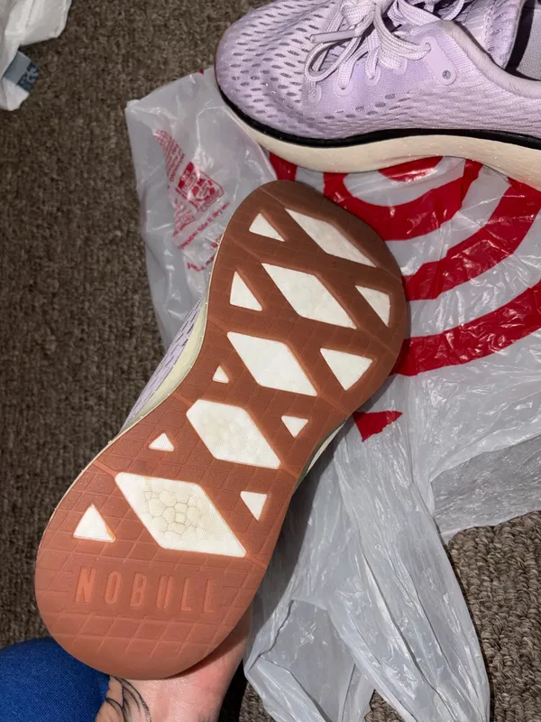 NOBULL Lilac Pink Knit Runners - Image 4