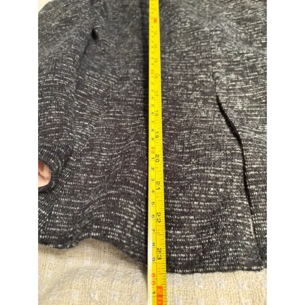 Anthropologie Cartonnier Knit Blazer Jacket – Tree Print Lining – Size XS - Image 2