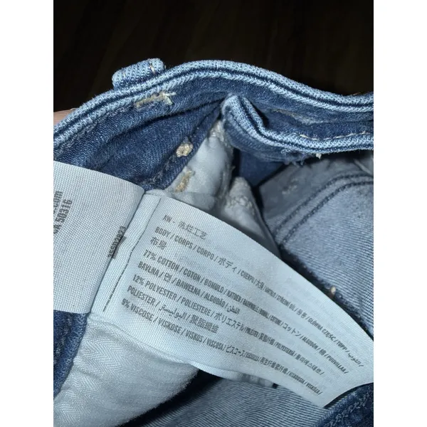 Hollister High-Rise Super Skinny Jeans Womens 9R W29 L28 Blue Stretch Distressed - Image 3