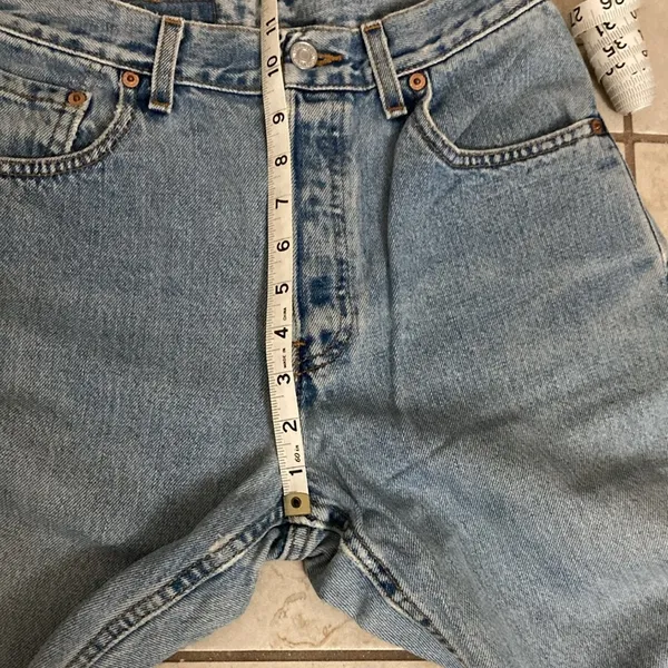 Vintage Levi’s Button Fly Taper Leg Jeans - Image 10
