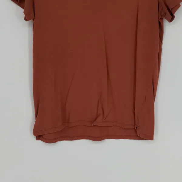 Carhartt Women's Relaxed‎ Fit Tee Shirt Size Large Orange Casual Classic Outdoor - Image 3