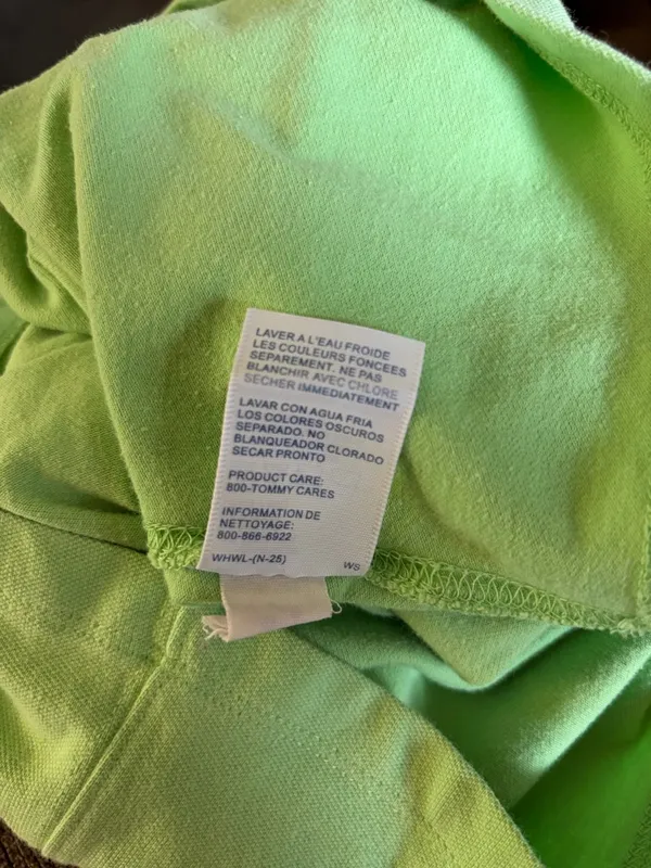 VTG Tommy Hilfiger Green Polo Dress S Preppy Tennis Yacht Club Resort Vacation - Image 13