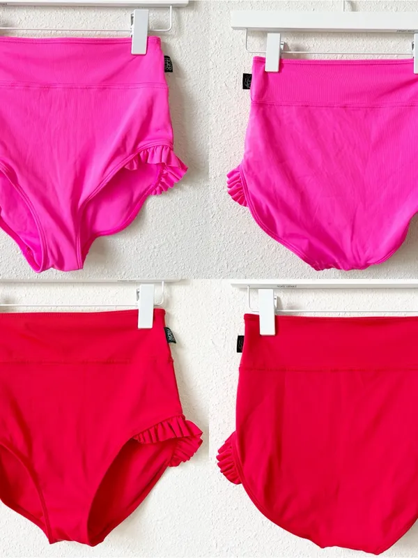 Tiger Friday Filly Briefs Cherry Red Fuchsia Pink Adult Medium AM Cheer Dance - Image 2