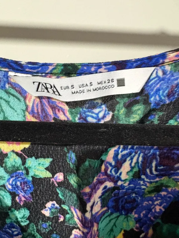 ZARA Blouse Floral - Image 3