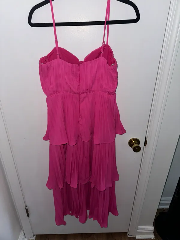 Lulus Hot Pink Dress - Image 2
