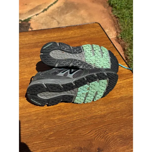 New Balance Tektrel Trail Shoes Gray Teal Womens 11 Hiking WE431GB1 - Image 7