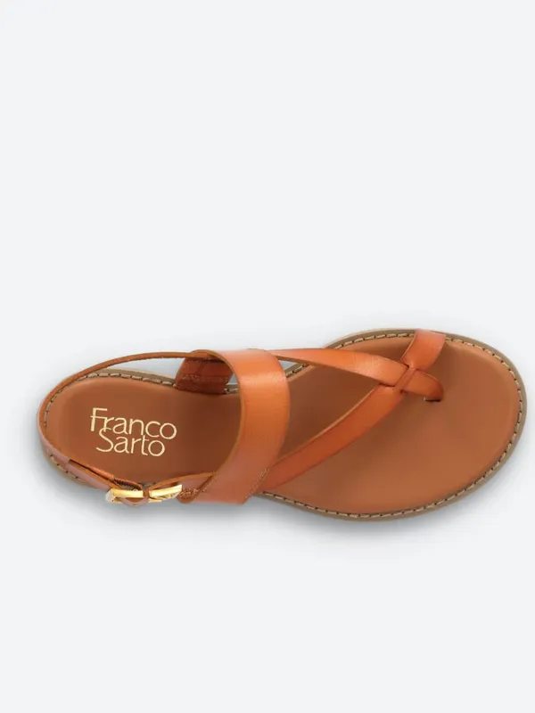 NEW $99 Franco Sarto Gabby Sandal 11 M, COGNAC - Image 2