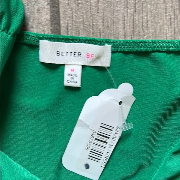 Better Be Vibrant Green Halter Top - Image 2