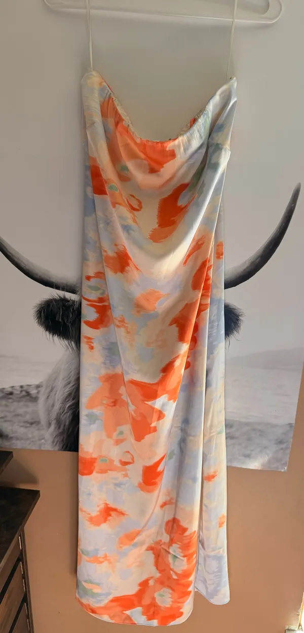 Abercrombie The Julia Strapless Slip Maxi Dress - Image 5